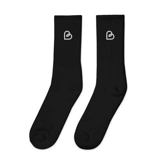 Believers embroidered socks